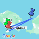 Google Map: Legian, Gili's & Benoa