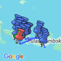 Google Map: Rondreis Bali & Lombok