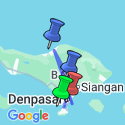 Google Map: Ubud, Lovina & Sanur