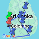 Google Map: Paradijselijk Sri Lanka