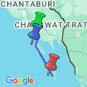 Google Map: Combinatiereis Koh Chang & Koh Kood