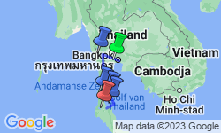 Google Map: Thailand Cultuur, Jungle & Eilanden