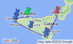 Google Map: Sicily and Its Isles
