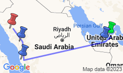 Google Map: Discover Dubai Abu Dhabi and Saudi Arabia