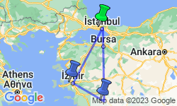 Google Map: Biblical Türkiye
