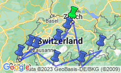 Google Map: The Grand Tour Of Switzerland