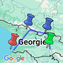 Google Map: Georgien: Große Südkaukasus-Rundreise