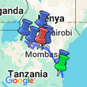 Google Map: Zanzibar & Tanzania