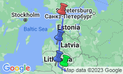 Google Map: Baltic Capital Cities