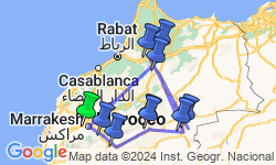 Google Map: Highlights of Morocco