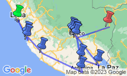 Google Map: Peru In Depth and the Inca Trail