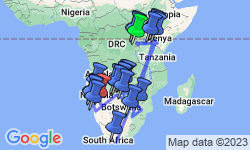 Google Map: Premium Eastern and Southern Africa