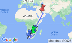 Google Map: Super South Africa and Qatar