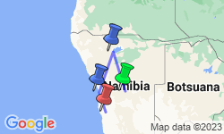 Google Map: Namibias Sternstunden