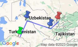 Google Map: Wonders of the Silk Road