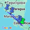 Google Map: Groepsrondreis Nicaragua en Costa Rica