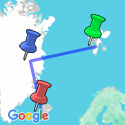 Google Map: Arctic Highlights: Solar Eclipse Edition