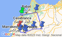 Google Map: Treasures of Morocco - Premium Adventure