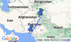 Google Map: Pakistan: Women's Expedition