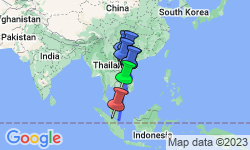Google Map: Best Of Singapore and Vietnam