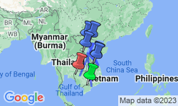 Google Map: Best Of Vietnam And Cambodia