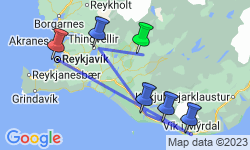 Google Map: Silvester in Island: Nordlichter, Wale & heiße Quellen