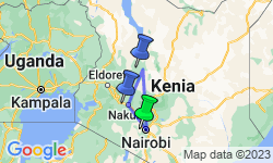 Google Map: Kenia: Kenias unbekannter Norden - zum Turkana-See und seinen faszinierenden Völkern