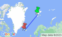 Google Map: Spitzbergen • Grönland • Island: Mit dem Eisbrecher zum Nordpol