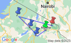 Google Map: Tansania: Bei den Herrschern der Savanne