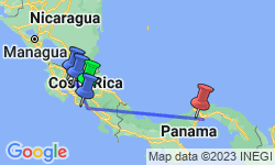 Google Map: Treasures of Costa Rica and Panama