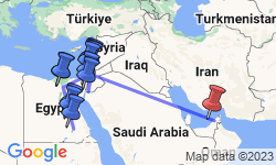 Google Map: Highlights of Egypt Jordan and Dubai