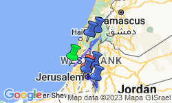 Google Map: Israel: Pilgrimage to the Holy Land