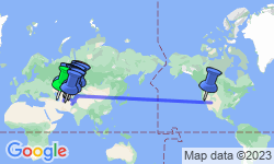 Google Map: Turkmenistan • Usbekistan • Tadschikistan • Kirgistan • Kasachstan: Große Seidenstraße Teil 2+3