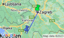 Google Map: Kroatische Juwelen – Plitvicer Seen und Zagreb