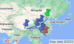 Google Map: Go China en Tibet in 3 weken