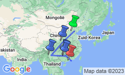 Google Map: Dwars door China: van stad naar platteland
