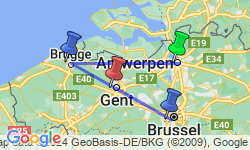 Google Map: Hedendaagse kunst in België