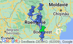 Google Map: 8-daagse rondreis Authentiek RoemeniÃ«