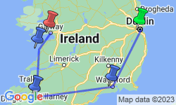 Google Map: Shades of Ireland