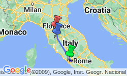 Google Map: Tuscan & Umbrian Countryside
