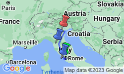 Google Map: Jewels of Italy by Rail