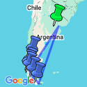 Google Map: Classic Hikes of Patagonia