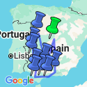 Google Map: Madrid & Southern Spain