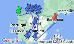 Google Map: Spanien: Costa Verde