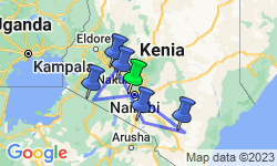 Google Map: Kenia - privéreis
