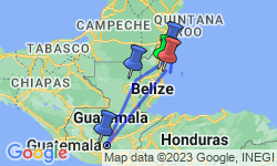 Google Map: Belize Reef & Ruins