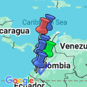 Google Map: Colombia: Culture, Coffee & Caribbean
