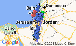 Google Map: Jordan & Israel: Cultural Crossroads