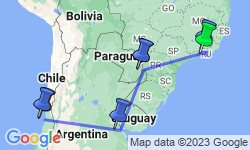 Google Map: Brazil, Argentina & Chile Unveiled