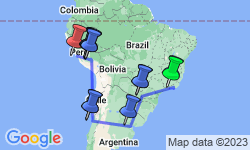 Google Map: Brazil, Argentina & Chile Unveiled with Peru